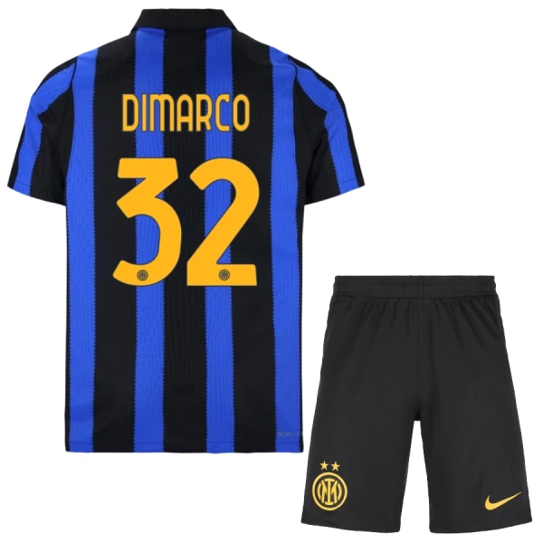 Maglia Internazionale Dimarco 32 Bambino Gara Home 2026/27 Maglia Internazionale Dimarco 32 Bambino Gara Home 2026/27