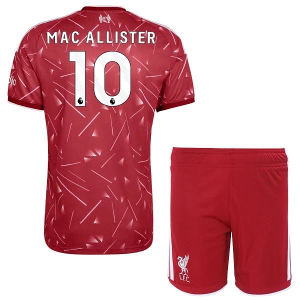 Maglia Liverpool Alexis Mac Allister 10 Bambino Gara Home 2026/27 Maglia Liverpool Alexis Mac Allister 10 Bambino Gara Home 2026/27
