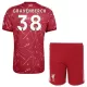 Maglia Liverpool Gravenberch 38 Bambino Gara Home 2026/27 Maglia Liverpool Gravenberch 38 Bambino Gara Home 2026/27