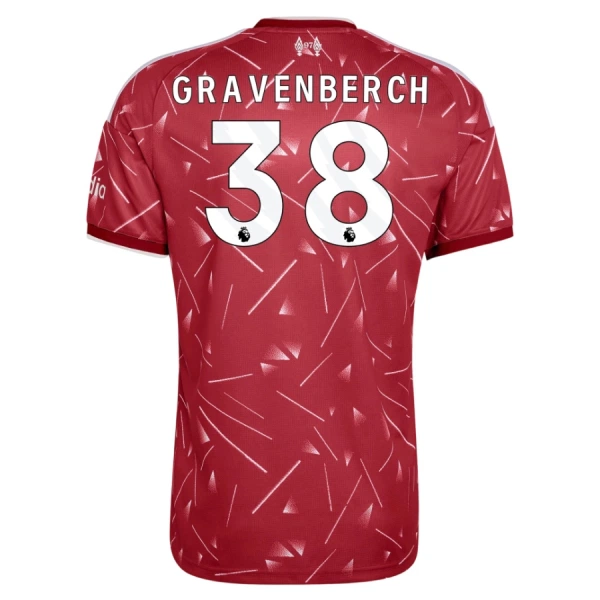 Maglia Liverpool Gravenberch 38 Bambino Gara Home 2026/27