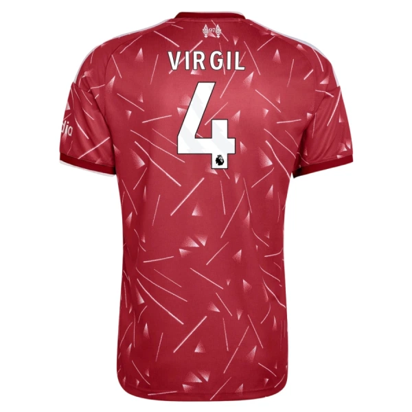 Maglia Liverpool Virgil van Dijk 4 Bambino Gara Home 2026/27