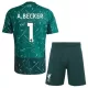 Maglia Portiere Liverpool Alisson Becker 1 Bambino Gara Home 2026/27 Verde Maglia Portiere Liverpool Alisson Becker 1 Bambino Gara Home 2026/27 Verde
