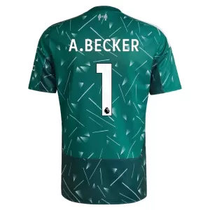 Maglia Portiere Liverpool Alisson Becker 1 Gara Home 2026/27 Verde