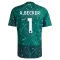 Maglia Portiere Liverpool Alisson Becker 1 Gara Home 2026/27 Verde