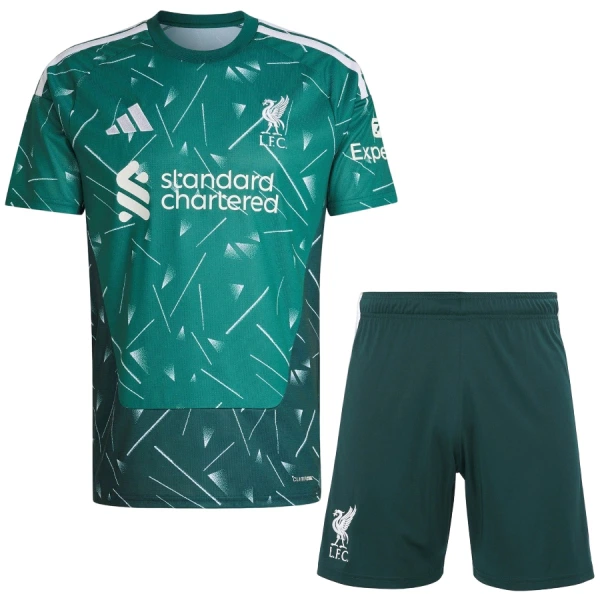 Maglia Portiere Liverpool Bambino Gara Home 2026/27 Verde Maglia Portiere Liverpool Bambino Gara Home 2026/27 Verde