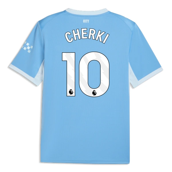 Maglia Manchester City Cherki 10 Gara Home 2026/27 Maglia Manchester City Cherki 10 Gara Home 2026/27