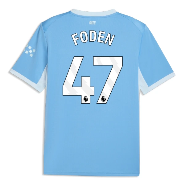 Maglia Manchester City Phil Foden 47 Gara Home 2026/27 Maglia Manchester City Phil Foden 47 Gara Home 2026/27