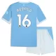 Maglia Manchester City Rodrigo Hernández 16 Bambino Gara Home 2026/27 Maglia Manchester City Rodrigo Hernández 16 Bambino Gara Home 2026/27