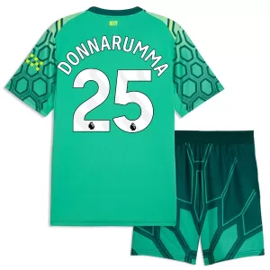 Maglia Portiere Manchester City Gianluigi Donnarumma 25 Bambino Gara Home 2026/27 Verde Maglia Portiere Manchester City Gianluigi Donnarumma 25 Bambino Gara Home 2026/27 Verde