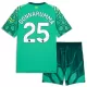 Maglia Portiere Manchester City Gianluigi Donnarumma 25 Bambino Gara Home 2026/27 Verde Maglia Portiere Manchester City Gianluigi Donnarumma 25 Bambino Gara Home 2026/27 Verde