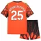 Maglia Portiere Manchester City Gianluigi Donnarumma 25 Bambino Gara Third 2026/27 Arancia