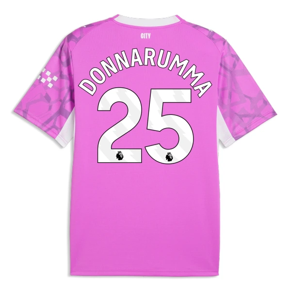 Maglia Portiere Manchester City Gianluigi Donnarumma 25 Gara Away 2026/27 Rosa Maglia Portiere Manchester City Gianluigi Donnarumma 25 Gara Away 2026/27 Rosa