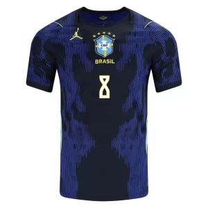 Maglia Brasile Bruno Guimaraes 8 Gara Away Mondiali 2026