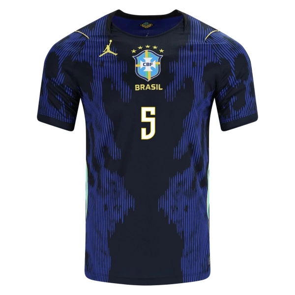 Maglia Brasile Casemiro 5 Gara Away Mondiali 2026