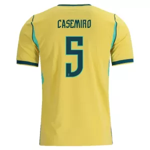 Maglia Brasile Casemiro 5 Gara Home Mondiali 2026