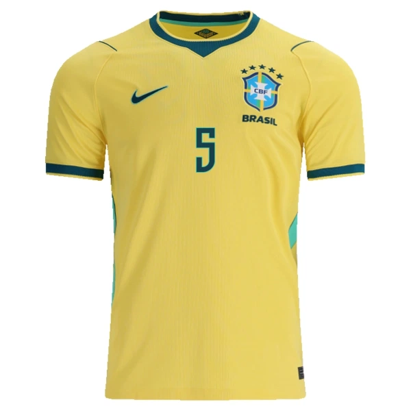 Maglia Brasile Casemiro 5 Gara Home Mondiali 2026