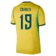 Maglia Brasile Endrick 19 Gara Home Mondiali 2026 Maglia Brasile Endrick 19 Gara Home Mondiali 2026