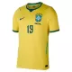 Maglia Brasile Endrick 19 Gara Home Mondiali 2026