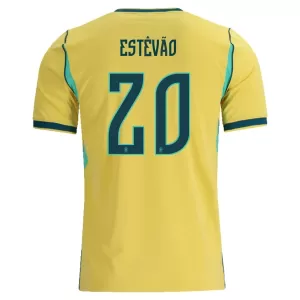 Maglia Brasile Estevao 20 Gara Home Mondiali 2026
