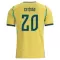 Maglia Brasile Estevao 20 Gara Home Mondiali 2026