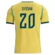 Maglia Brasile Estevao 20 Gara Home Mondiali 2026