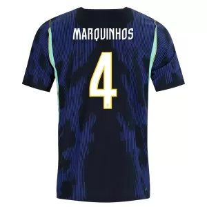 Maglia Brasile Marquinhos 4 Gara Away Mondiali 2026