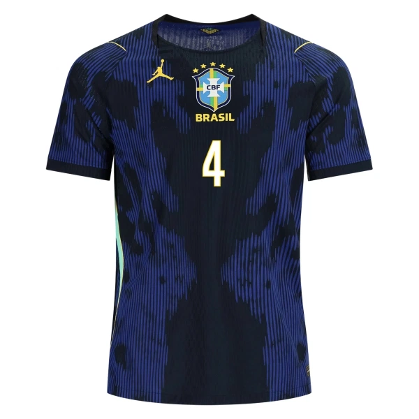 Maglia Brasile Marquinhos 4 Gara Away Mondiali 2026