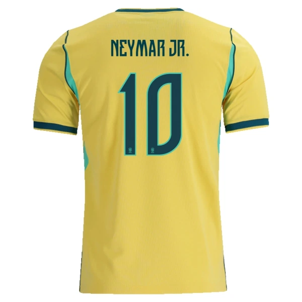 Maglia Brasile Neymar JR 10 Gara Home Mondiali 2026