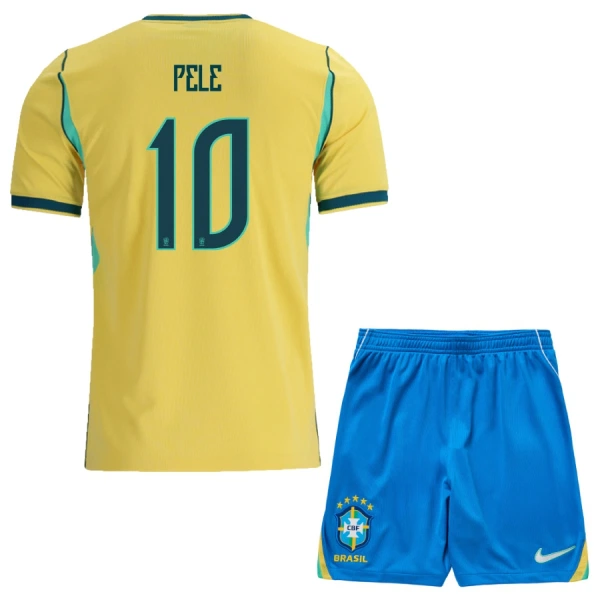 Maglia Brasile Pele 10 Bambino Gara Home Mondiali 2026