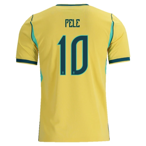 Maglia Brasile Pele 10 Gara Home Mondiali 2026 Maglia Brasile Pele 10 Gara Home Mondiali 2026