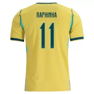 Maglia Brasile Raphinha 11 Gara Home Mondiali 2026