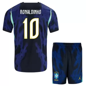 Maglia Brasile Ronaldinho 10 Bambino Gara Away Mondiali 2026