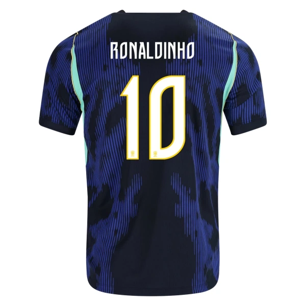 Maglia Brasile Ronaldinho 10 Bambino Gara Away Mondiali 2026