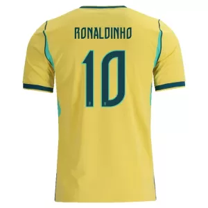 Maglia Brasile Ronaldinho 10 Gara Home Mondiali 2026