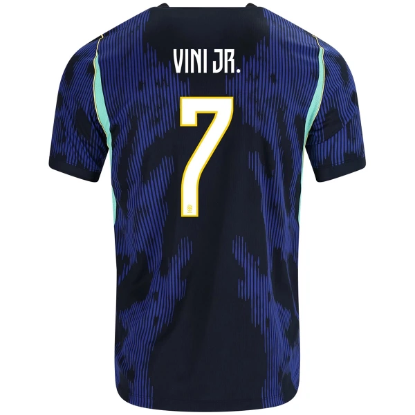 Maglia Brasile Vinicius Junior 7 Bambino Gara Away Mondiali 2026