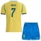 Maglia Brasile Vinicius Junior 7 Bambino Gara Home Mondiali 2026