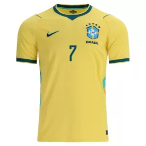 Maglia Brasile Vinicius Junior 7 Gara Home Mondiali 2026