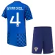 Maglia Croazia Josko Gvardiol 4 Bambino Gara Away Mondiali 2026 Maglia Croazia Josko Gvardiol 4 Bambino Gara Away Mondiali 2026