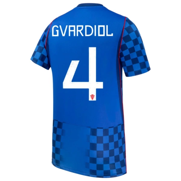 Maglia Croazia Josko Gvardiol 4 Bambino Gara Away Mondiali 2026
