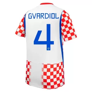 Maglia Croazia Josko Gvardiol 4 Gara Home Mondiali 2026