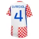 Maglia Croazia Josko Gvardiol 4 Gara Home Mondiali 2026