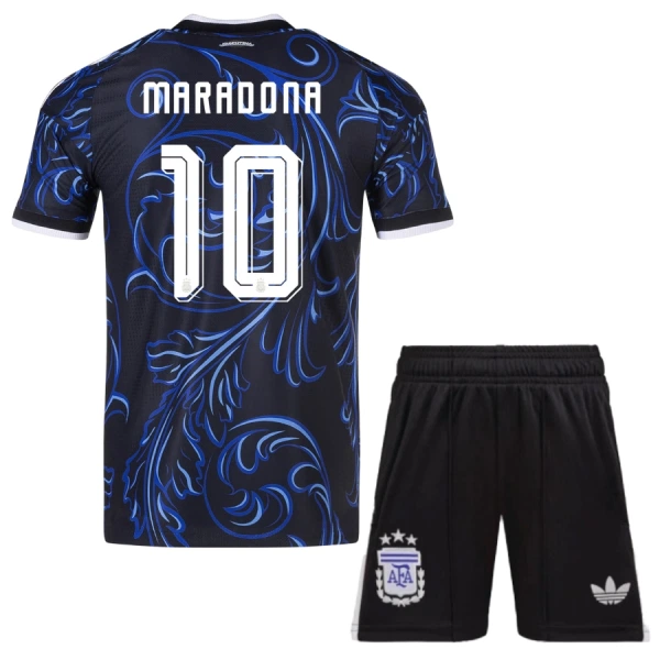 Maglia Argentina Maradona 10 Bambino Gara Away Mondiali 2026 Maglia Argentina Maradona 10 Bambino Gara Away Mondiali 2026