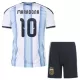 Maglia Argentina Maradona 10 Bambino Gara Home Mondiali 2026 Maglia Argentina Maradona 10 Bambino Gara Home Mondiali 2026