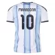 Maglia Argentina Maradona 10 Bambino Gara Home Mondiali 2026