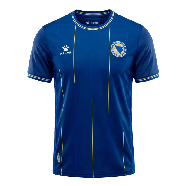 Maglia Bosnia ed Erzegovina Gara Home Mondiali 2026 Maglia Bosnia ed Erzegovina Gara Home Mondiali 2026