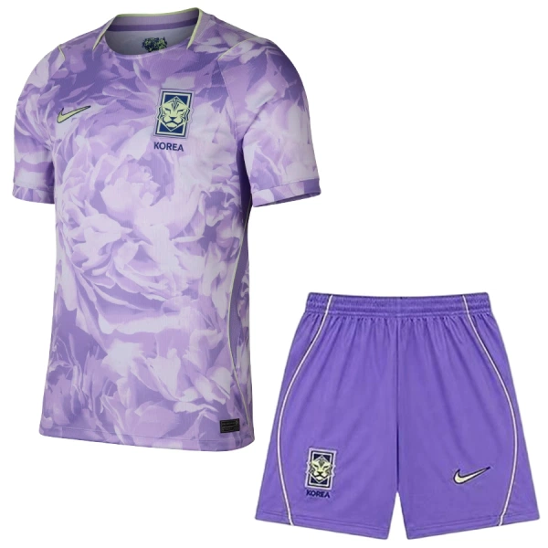 Maglia Corea del Sud Bambino Gara Away Mondiali 2026 Maglia Corea del Sud Bambino Gara Away Mondiali 2026