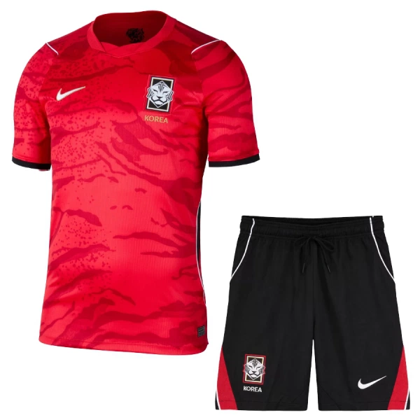 Maglia Corea del Sud Bambino Gara Home Mondiali 2026 Maglia Corea del Sud Bambino Gara Home Mondiali 2026