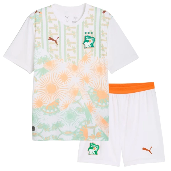 Maglia Costa d'Avorio Bambino Gara Away Mondiali 2026 Maglia Costa d'Avorio Bambino Gara Away Mondiali 2026
