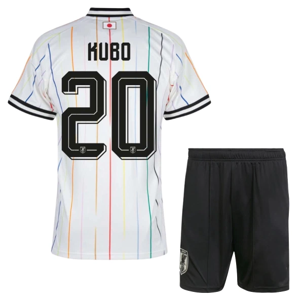 Maglia Giappone Kubo 20 Bambino Gara Away Mondiali 2026 Maglia Giappone Kubo 20 Bambino Gara Away Mondiali 2026
