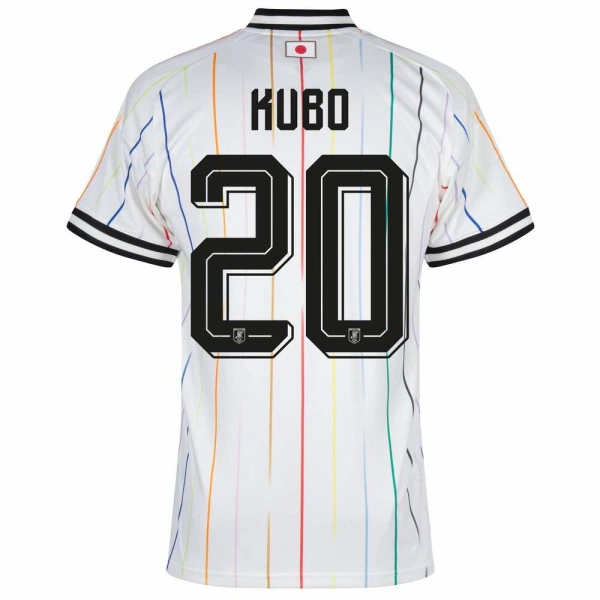 Maglia Giappone Kubo 20 Gara Away Mondiali 2026 Maglia Giappone Kubo 20 Gara Away Mondiali 2026